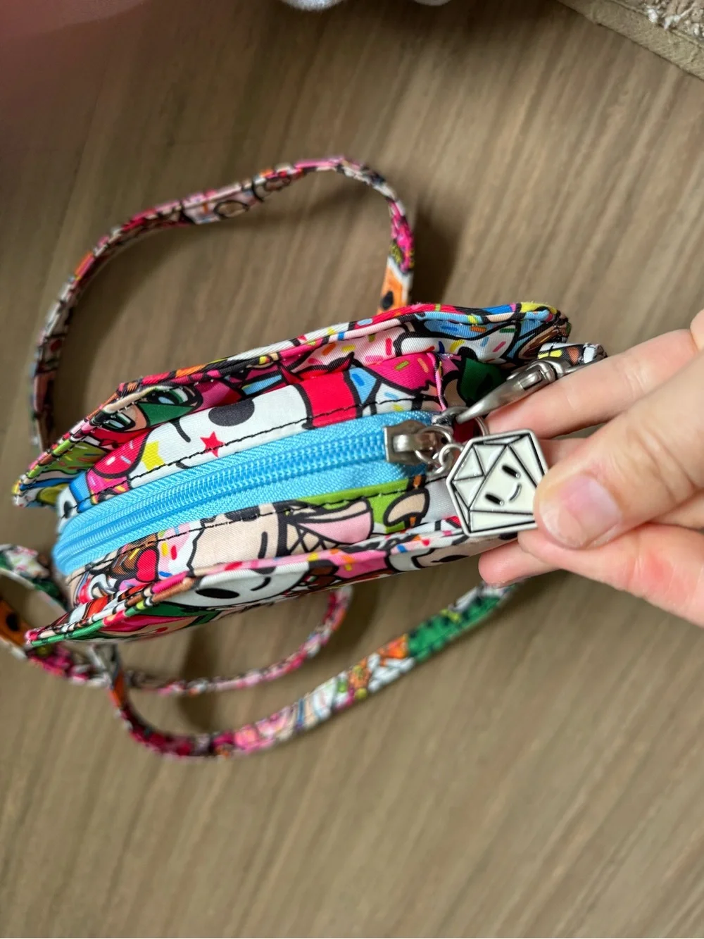 Tokidoki X Ju Ju Be Diamond Crossbody Bag
